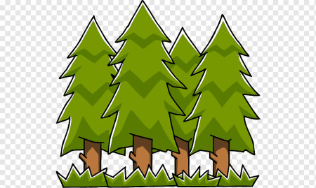 Лес клипарт