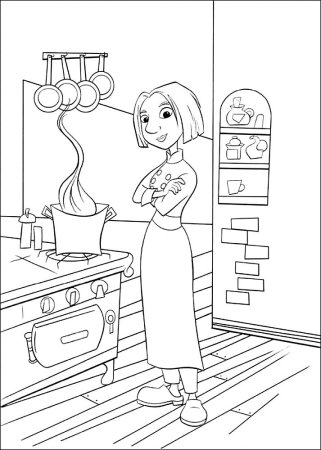 Домохозяйка иллюстрация