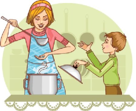 Рисунок на бытовую тему