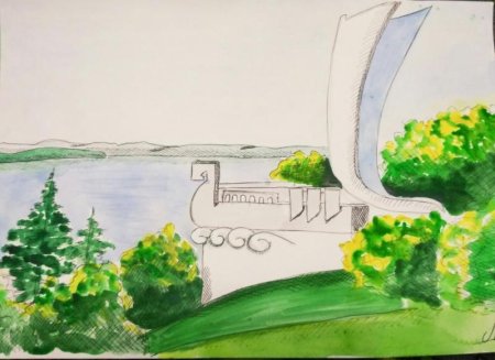 Самара рисунок