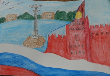 Крым рисунки детей