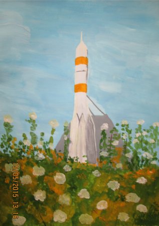 Самара рисунок детский