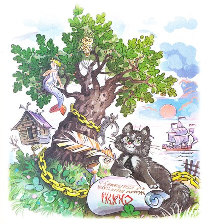 Кот ученый Пушкин