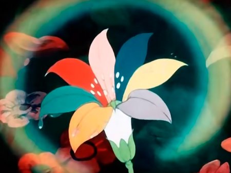 Необычный сказочный цветок