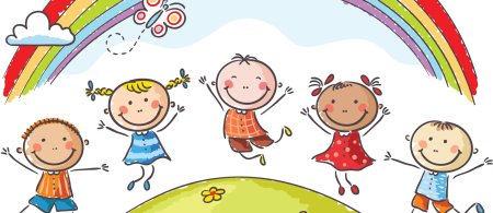 Детский рисунок ура каникулы