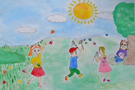 Ура лето каникулы