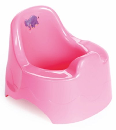 Горшок детский Мишутка розовый Радиан