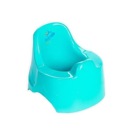 Горшок детский Мишутка голубой Радиан