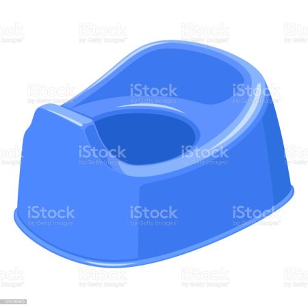 Векторный горшок детский