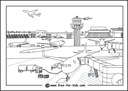 Рисунок на тему аэропорт