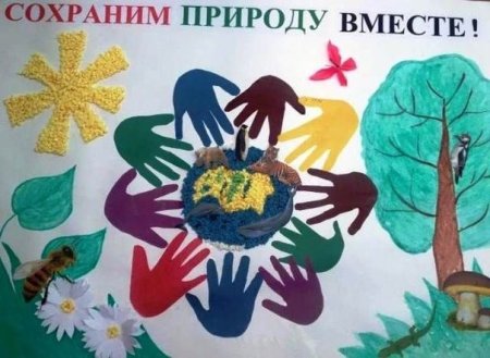 Рисунок на тему сохранение природы