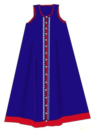 Сарафан рисунок