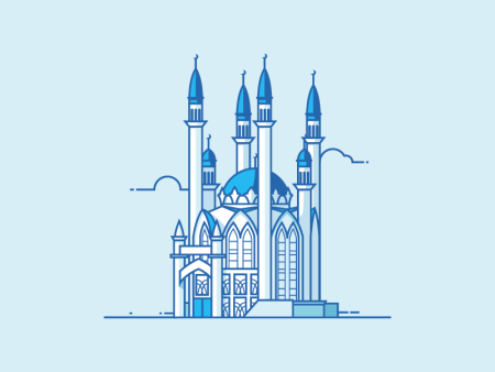 Кул-Шариф Казань рисунок детский