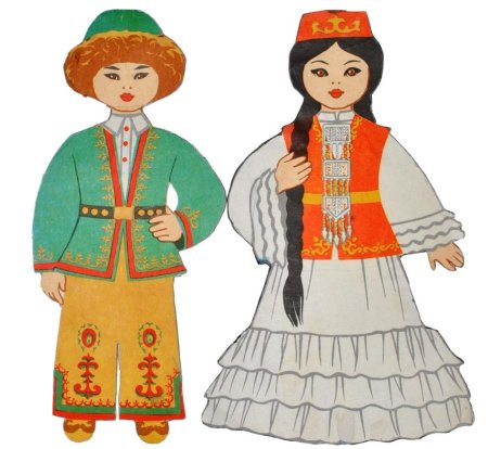 Казах мультяшный