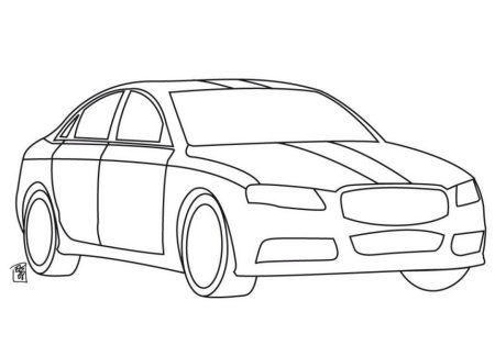 Автомобиль рисунок