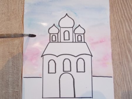 Рисунки церкви для срисовки