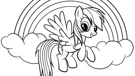 Pony for Kids раскраска