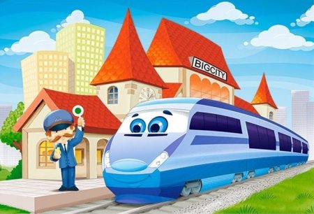 Пазл Castorland at the Railway Station (b-040216), 40 дет.