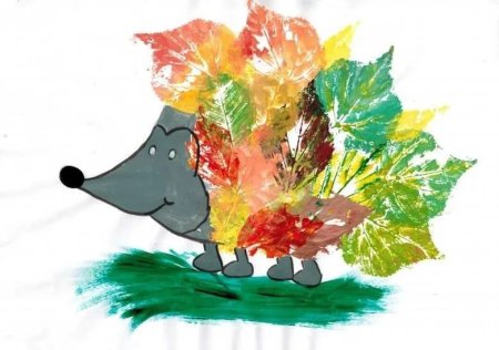 Рисование осенние листья