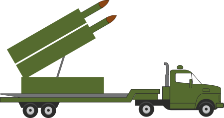 Нарисовать военный грузовик