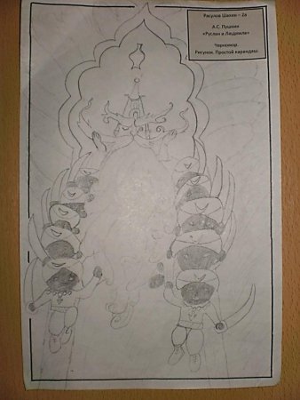 Черномор Руслан и Людмила 2 класс