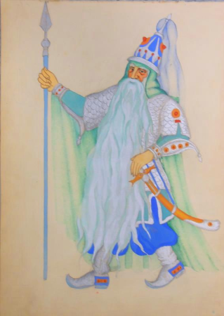 Образ Черномора рисунок