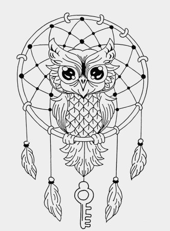 Ловец снов эскиз легкий