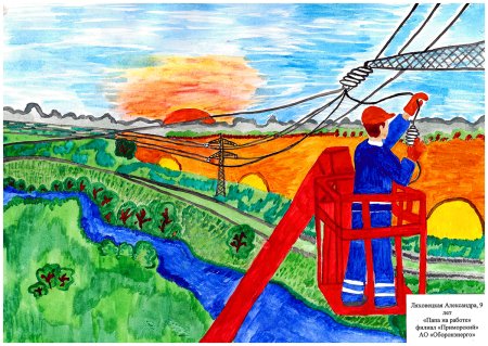 Рисунки на тему Газпром