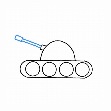 Рисование танка