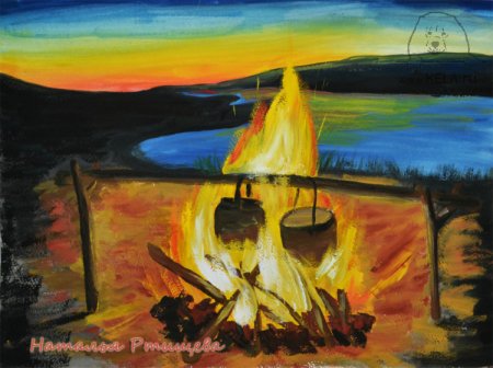 Огонь в изобразительном искусстве