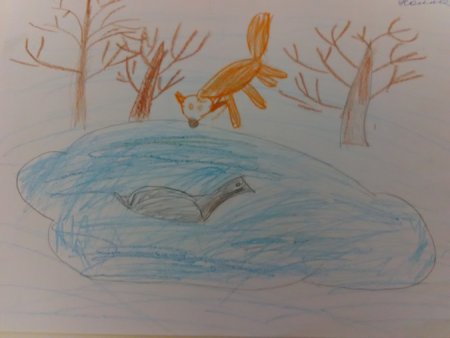 «Рисование иллюстраций к сказке д. н. Мамина-Сибиряка „серая шейка“»