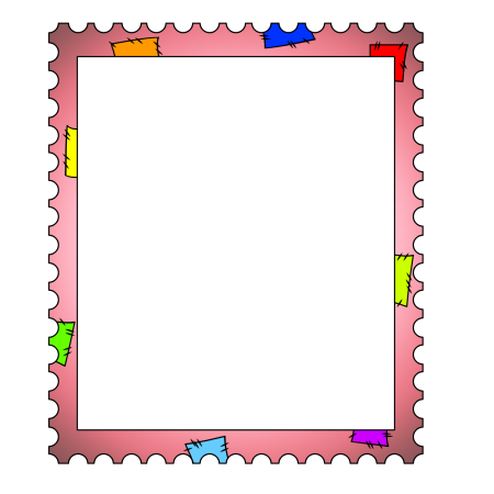 Простые детские рамки для фотошопа