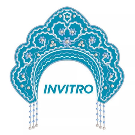 Кокошник трафарет