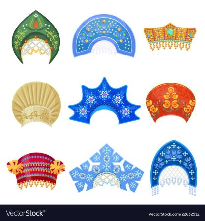 Маска Снегурочки