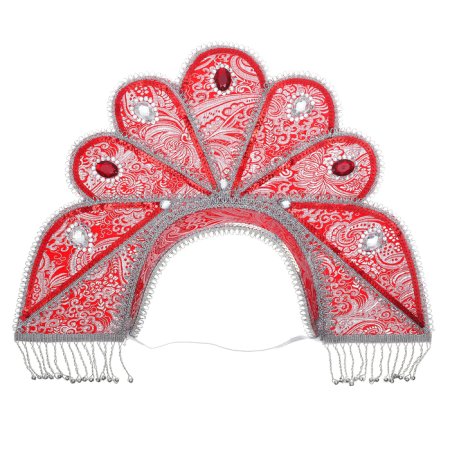 Декоративное рисование короны и кокошники