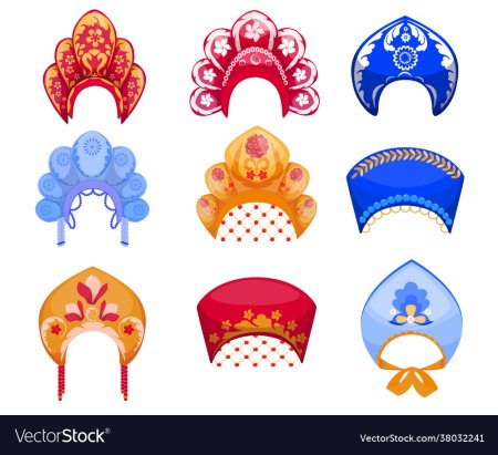 Узор для кокошника шаблон