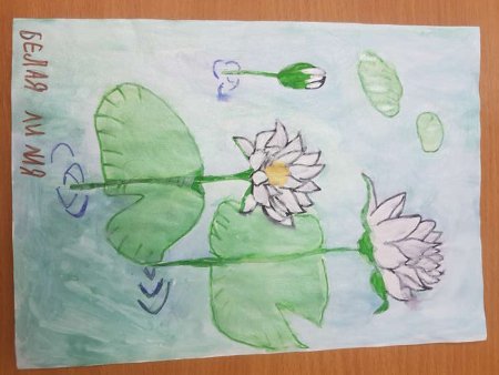 Детские рисунки растений