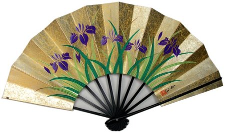 Японский веер рисунок