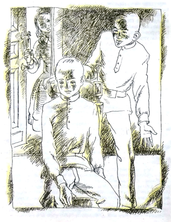 Иллюстрации мальчиков из рассказов Чехова