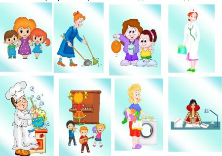 Профессии вдетским саду