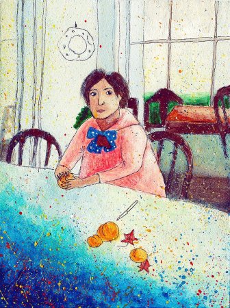 6. «Девочка с персиками» Валентин Серов