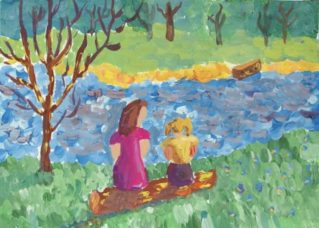 Детский рисунок великих художников