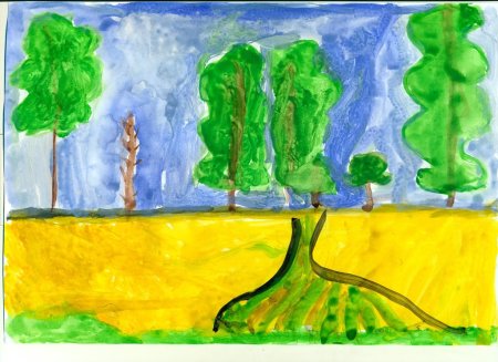 Пейзаж для дошкольников