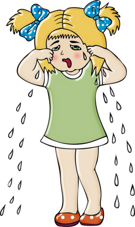 Плачущая девочка