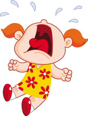 Девочка плачет рисунок