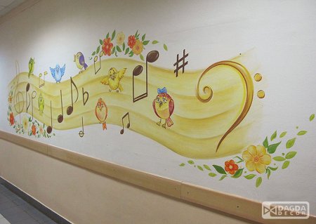 Креативные стены в детском саду