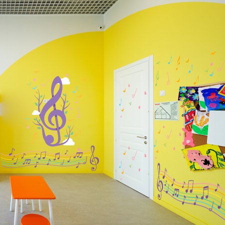 Музыкальный уголок в детском саду оформление