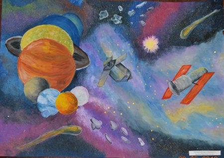 Космос глазамиребёнка