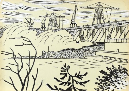 ГЭС рисунок