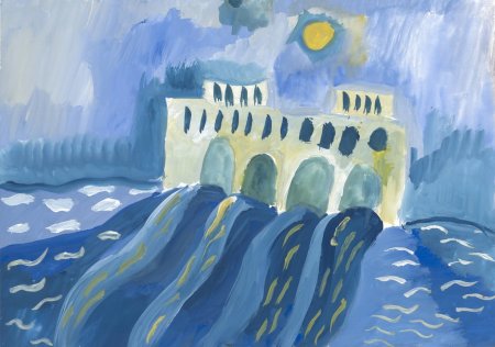 Углич ГЭС рисунки детей